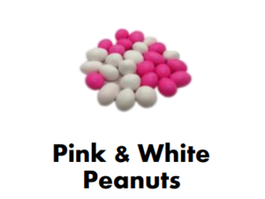 Pink and White Peanuts for sale in Hermanus
