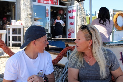 Fish and Chips and Ice Cream in Kleinmond